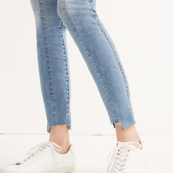 Madewell 9" High-Rise Skinny Jeans: Seamed Step - Picture 2 of 6